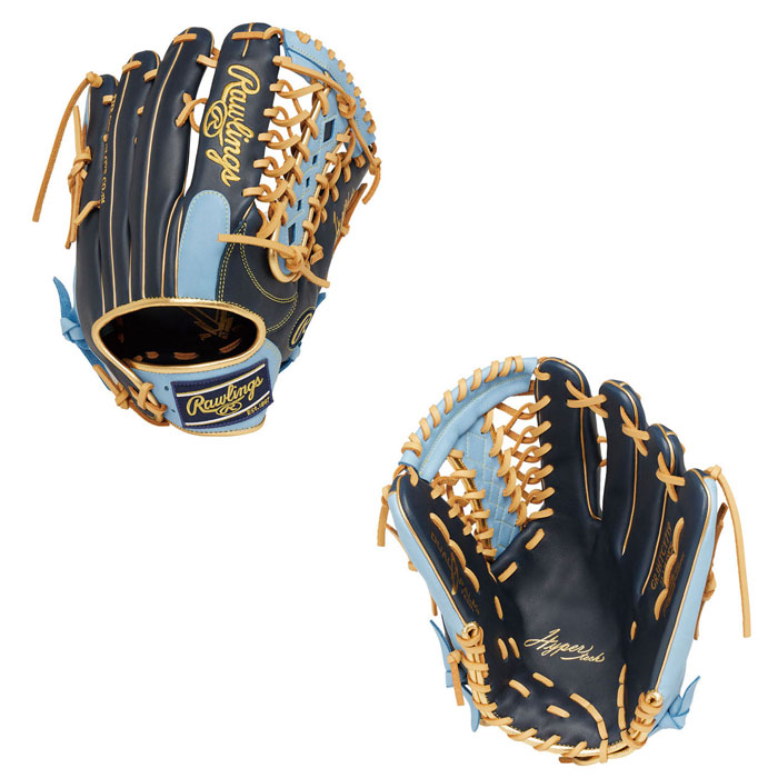 ローリングス 軟式 グラブ ハイパーテック カラー シンク 外野 Rawlings 【野球・ソフト】 グラブ グローブ 右投げ (GR3HTCY719)