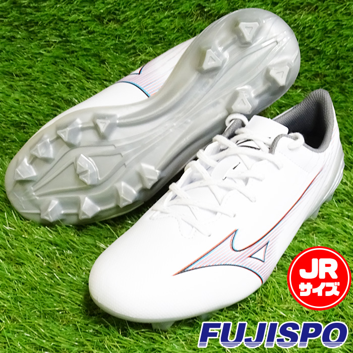 ミズノ アルファ SELECT Jr MD mizuno 【サッカー・フットサル】 シューズ ジュニア サッカースパイク 子供 キッズ ホワイト  (P1GB236509) : p1gb236509 : フジスポYahoo店 - 通販 - Yahoo!ショッピング