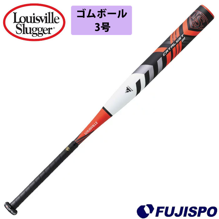 ルイスビルスラッガー 2023 ソフトボール カタリスト III TI Louisville Slugger 【野球・ソフト】 バット ゴム3号 女子ソフト ゴムボール用 (WBL2758010)