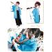 送料無料 新選組 コスプレ 羽織 黒 白 青 コスプレ衣装 文字無し 演劇 舞台 文化祭 祭り イベント 和服 浅葱 ハロウィン 新撰組風羽織衣装 関連画像5