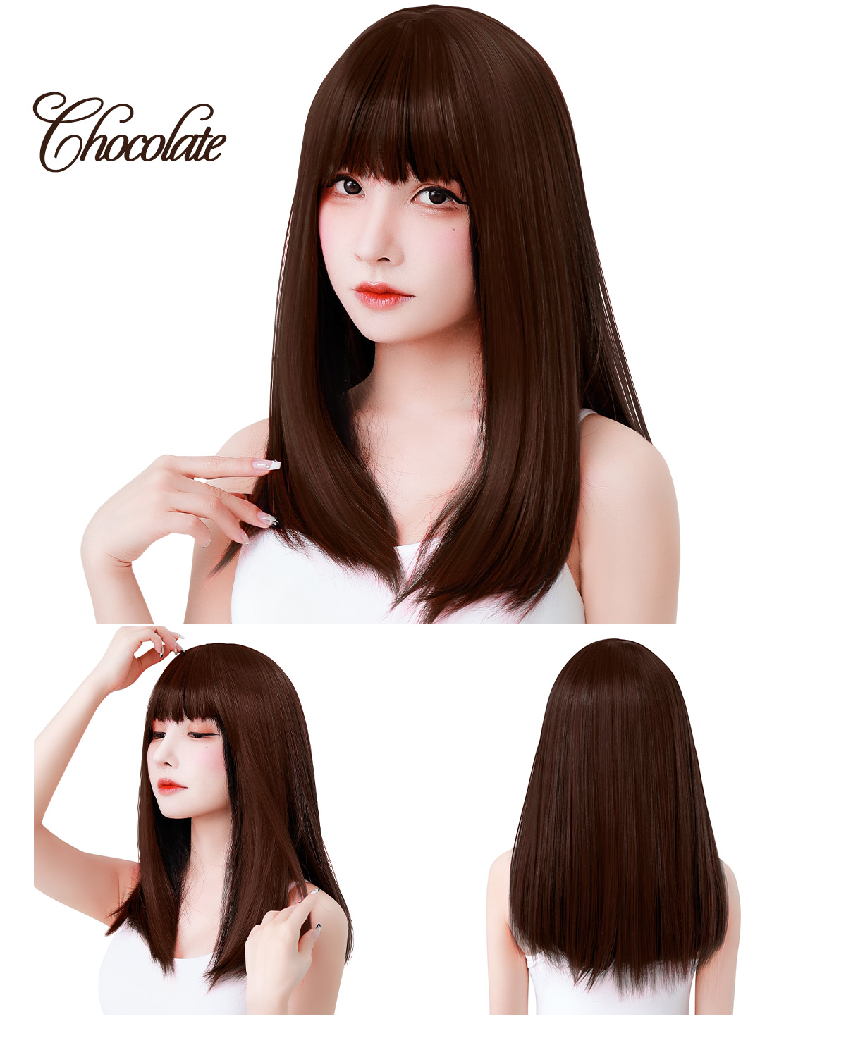【廃番セール 返品交換不可】部分ウィッグ ヘアピース 前髪ウィッグ 頭頂部ウィッグ かつら 自然 つむじ ワンタッチ 【男女兼用 パーマピース】 |  | 06