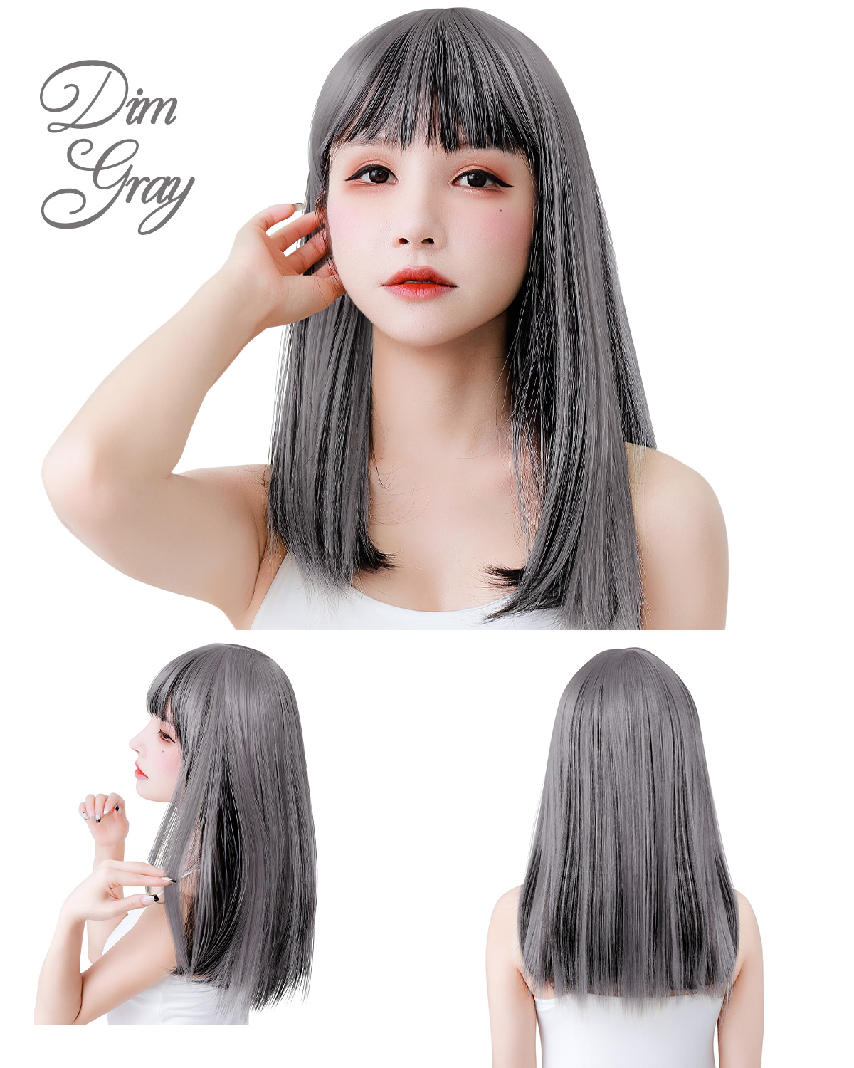 【廃番セール 返品交換不可】部分ウィッグ ヘアピース 前髪ウィッグ 頭頂部ウィッグ かつら 自然 つむじ ワンタッチ 【男女兼用 パーマピース】 |  | 08