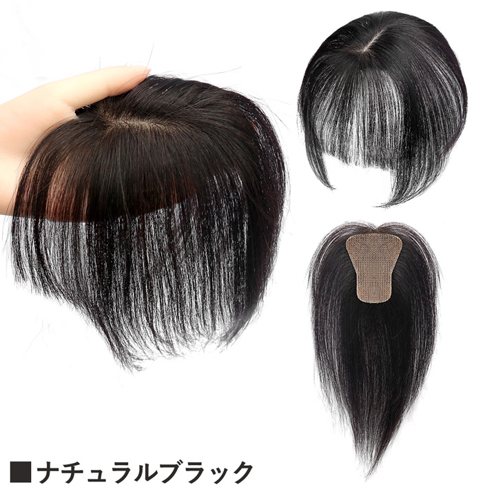 TefuRe（テフリ） 【人工頭皮付き】人毛100％ マジックヘアピース