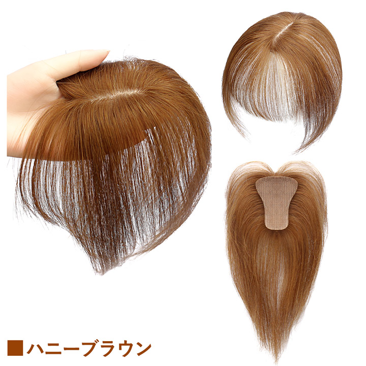 TefuRe（テフリ） 【人工頭皮付き】人毛100％ マジックヘアピース