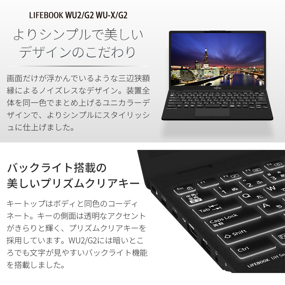 2002年春 LIFEBOOK UH ノートパソコン 新品 富士通 LIFEBOOK UH WU-X