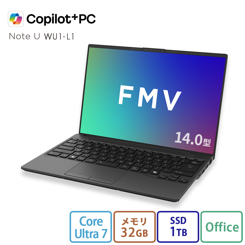 え*じ様 新品未開封 FMV WU7-K3 Win11 Pro/LTE/5G S FMV ノートパソコン 新品 Note U WU7-K3 [5G/LTE] 14.0型 Windows 11