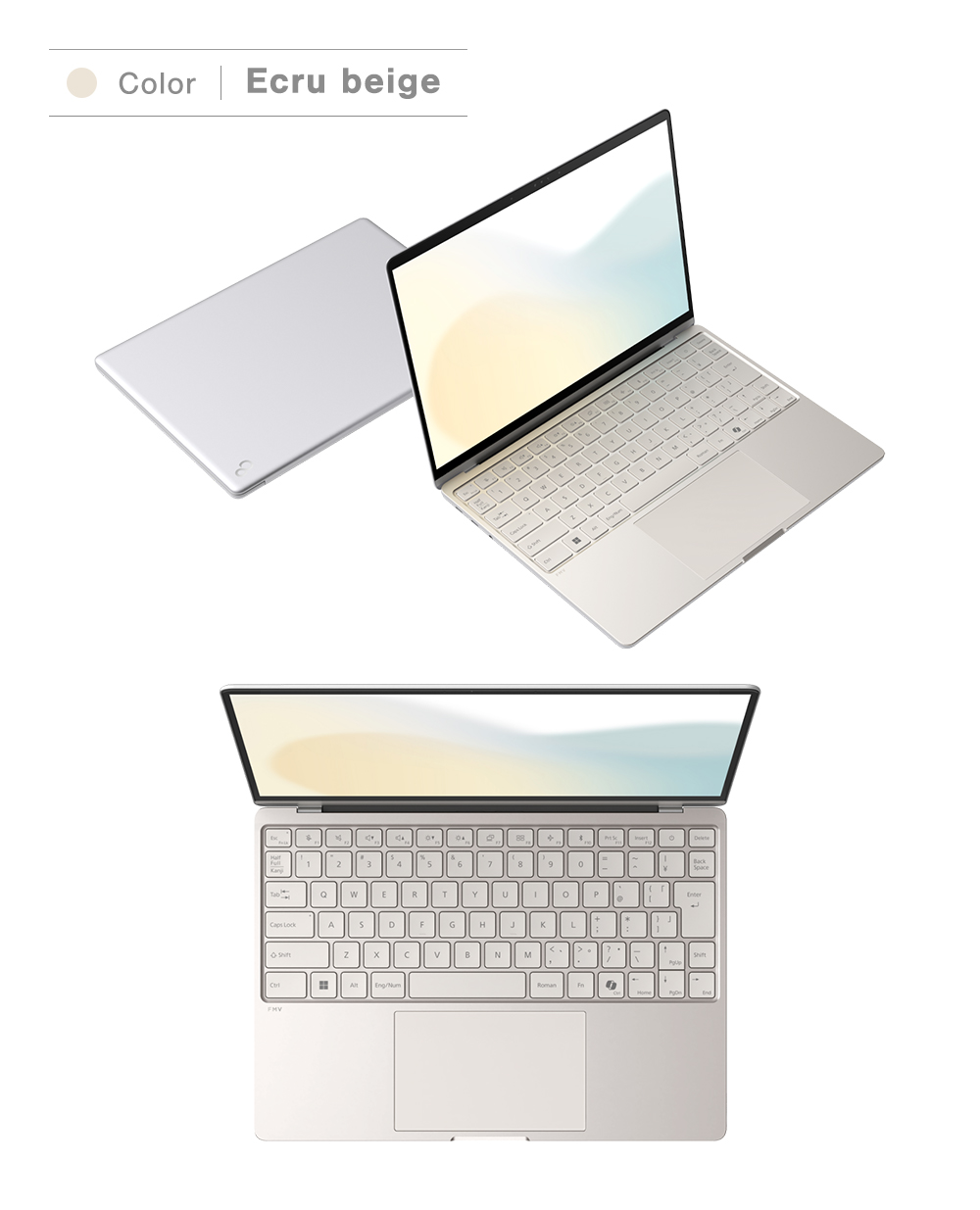 ノートパソコン 新品 FMV Note C WC1-K1 13.3型 Windows11 Home Core Ultra 5 メモリ8GB SSD256GB Officeなし PP_WC1K1_A001 K0QL0000JP K0QL0001JP K0QL0002JPの画像