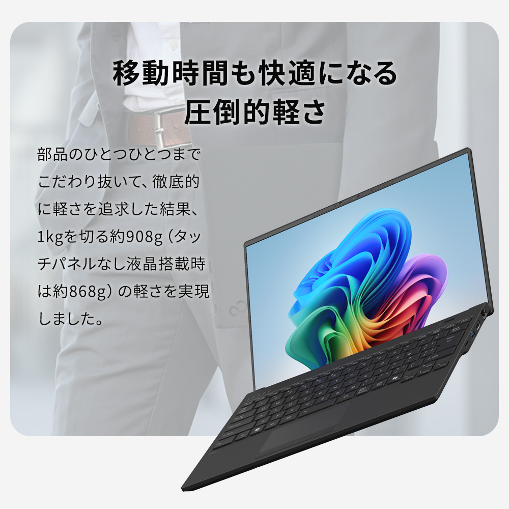 FMV ノートパソコン 新品 富士通 Note U WU1-L1 Copilot+PC 14.0型