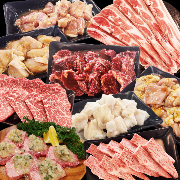 焼肉 バーベキュー セット 最大2kg超 ハラミ 牛タン ホルモン 選べる 焼肉セット BBQ 肉 牛肉 豚肉 鶏肉 メガ盛り ポイント利用 冷凍便 爆買