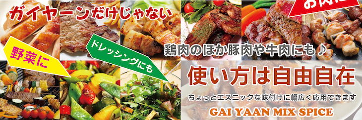 108円 【SALE/65%OFF】 タイの焼き鳥 アジアンスパイス シーズニングスパイス ガイヤーンミックススパイス 40g タイ北部産 108円 【SALE/65%OFF】 タイの焼き鳥 アジアンスパイス シーズニングスパイス ガイヤーンミックススパイス 40g タイ北部産