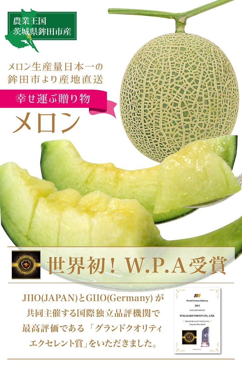 深作農園 Yahoo 店 メロン 種類から選ぶ Yahoo ショッピング