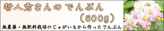 哲人秀さんのでんぷん（600g）