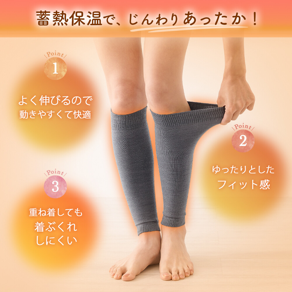 アイメディア ホットレイ遠赤セラミックふくらはぎサポーター 2枚組