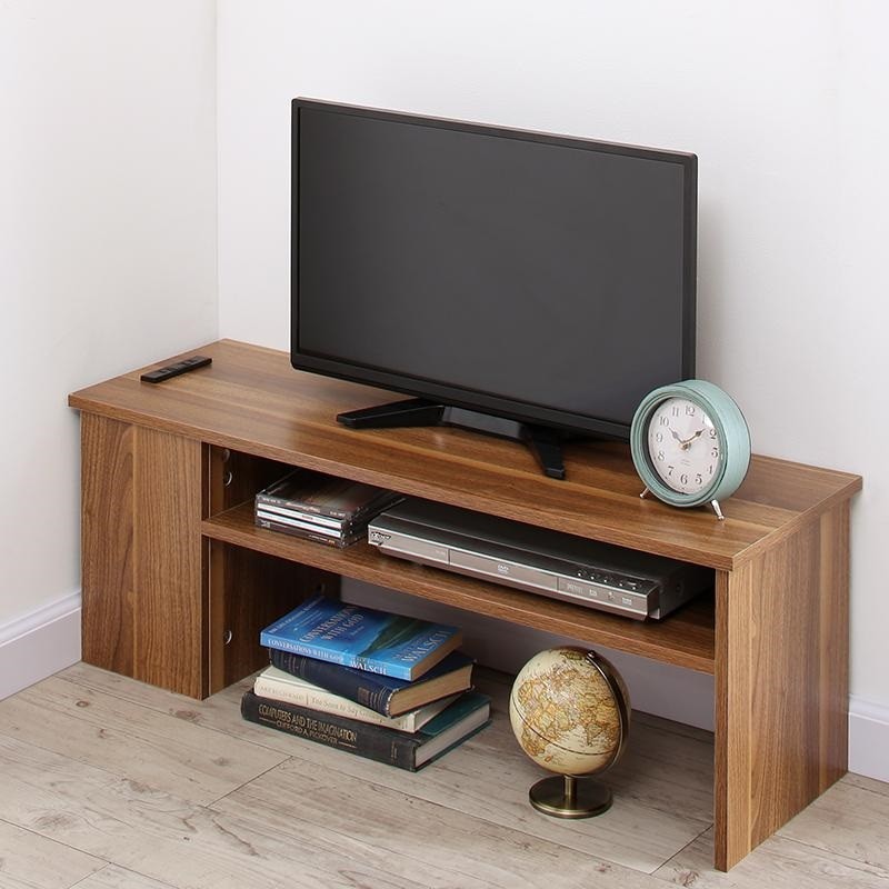 2口コンセント付き コーナーケーブル収納 テレビボード plugg