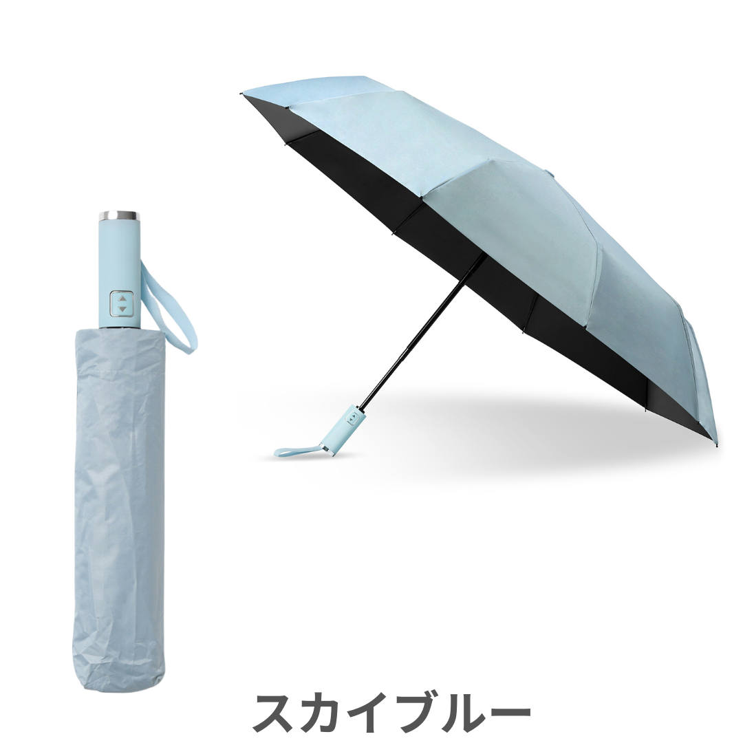 折りたたみ傘 メンズ 自動開閉 晴雨兼用 大きい 軽量 丈夫 風に強い 全天候 ワンタッチ ゴルフ ...