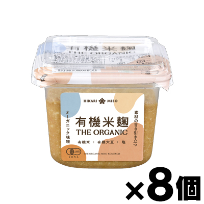 Yahoo! Yahoo!ショッピング(ヤフー ショッピング)（送料無料!） ひかり味噌 THE ORGANIC 有機米麹 400g×8個