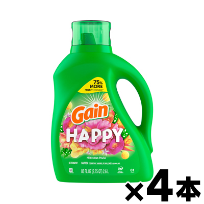 （送料無料!） ゲイン リキッド ハッピー 88oz/2600ml×4本