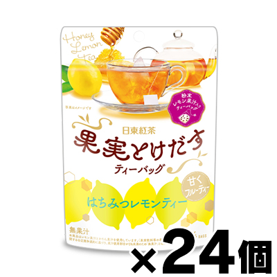 Yahoo! Yahoo!ショッピング(ヤフー ショッピング)（送料無料！） 日東紅茶 果実とけだすティーバッグ はちみつレモンティー4袋入×24個