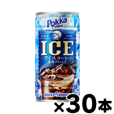 Yahoo! Yahoo!ショッピング(ヤフー ショッピング)（送料無料！） ポッカサッポロ ポッカコーヒー アイス 缶 185g×30本 （※お取り寄せ品） （6510）