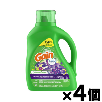 （送料無料!） ゲイン リキッド ムーンライトブリーズ (88oz/2600ml)×4個
