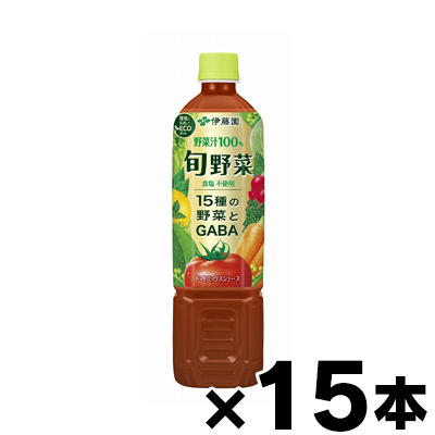 伊藤園　旬野菜 PET 730g×15本｜fukuei