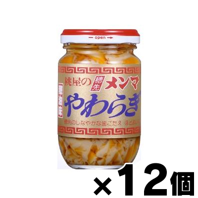 桃屋 穂先メンマ やわらぎ (辣油味) 115g×12個｜fukuei