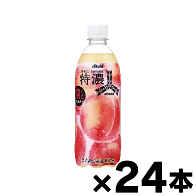 Yahoo! Yahoo!ショッピング(ヤフー ショッピング)（送料無料！） 三ツ矢特濃ピーチスカッシュ 500ml×24本（※お取り寄せ品） （6510）※他商品同時注文同梱不可