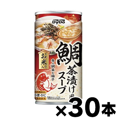 Yahoo! Yahoo!ショッピング(ヤフー ショッピング)ダイドー 鯛茶漬け風スープ 185g×30本（※お取り寄せ品）（6510）　