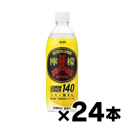 アサヒ飲料 三ツ矢檸檬サイダー 140 PET500ml×24本｜fukuei