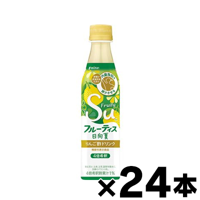 （送料無料！） ミツカン フルーティス 日向夏 350ml×24本 :814 6077 024:ドラッグフォーユーネットショップ