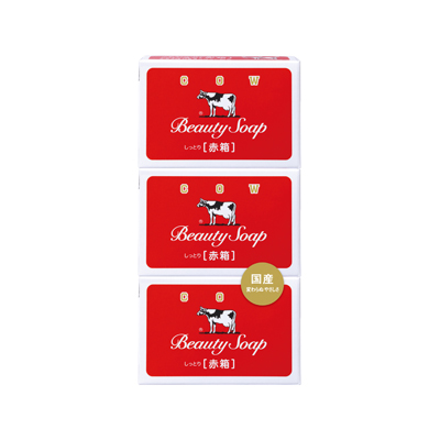 牛乳石鹸 カウブランド赤箱 85g×3個パック : ドラッグフォーユーネット