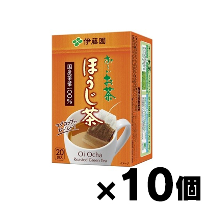 Yahoo! Yahoo!ショッピング(ヤフー ショッピング)伊藤園 お〜いお茶 エコティーバッグ ほうじ茶 20袋×10個