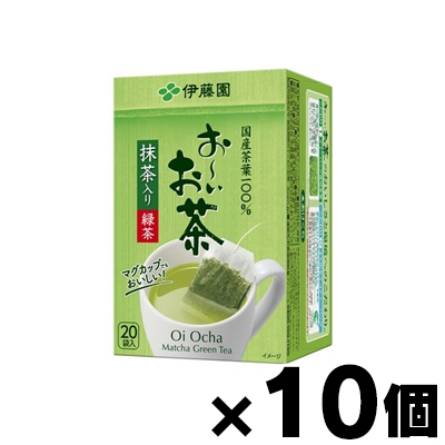 Yahoo! Yahoo!ショッピング(ヤフー ショッピング)伊藤園 お〜いお茶 エコティーバッグ 緑茶 20袋×10個