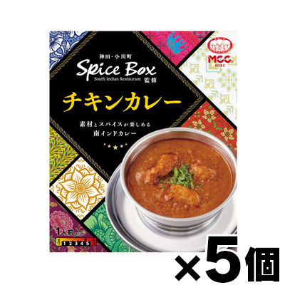 MCC�H�i �X�p�C�X�{�b�N�X�`�L���J���[ 190g×5��