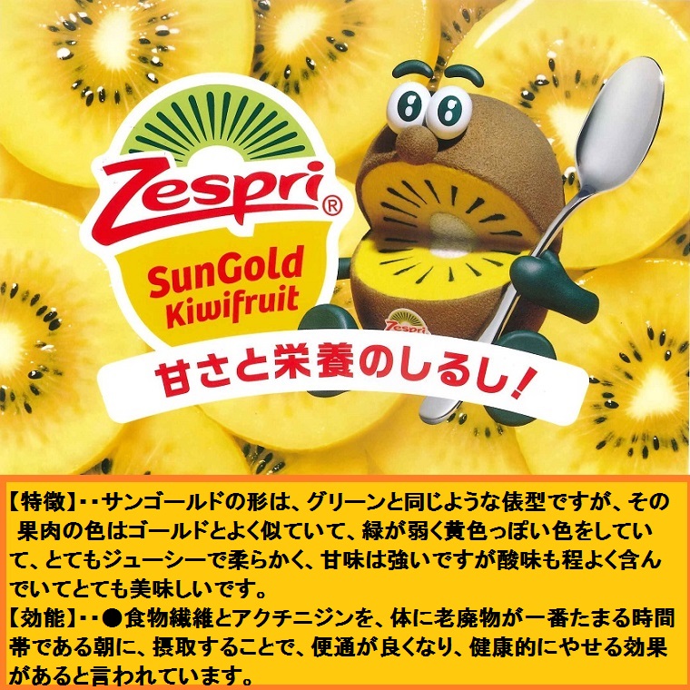 ゼスプリ ゴールドキウイ 大玉12玉化粧箱 ニュージーランド産 キウイ