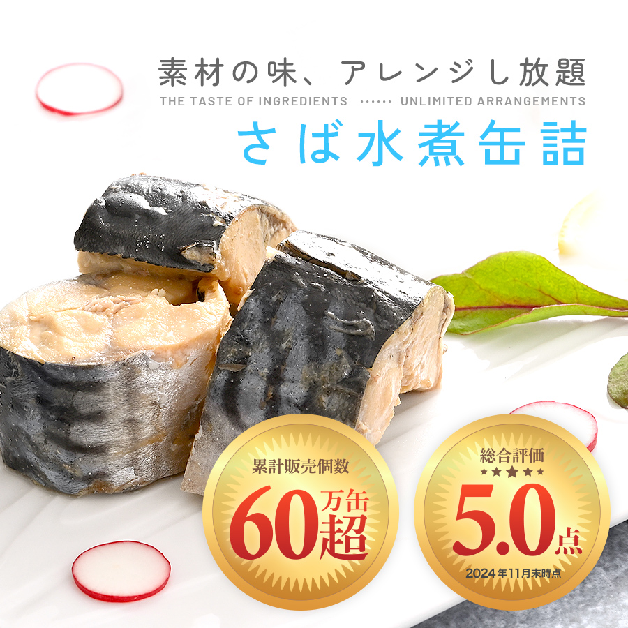 鯖缶 水煮 150gx48缶 サバ 缶詰 さば缶 さばかん 業務用