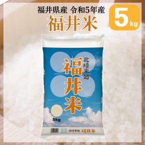 米 5kg 送料無料 福井米 福井県産100% 白米 令和5年産