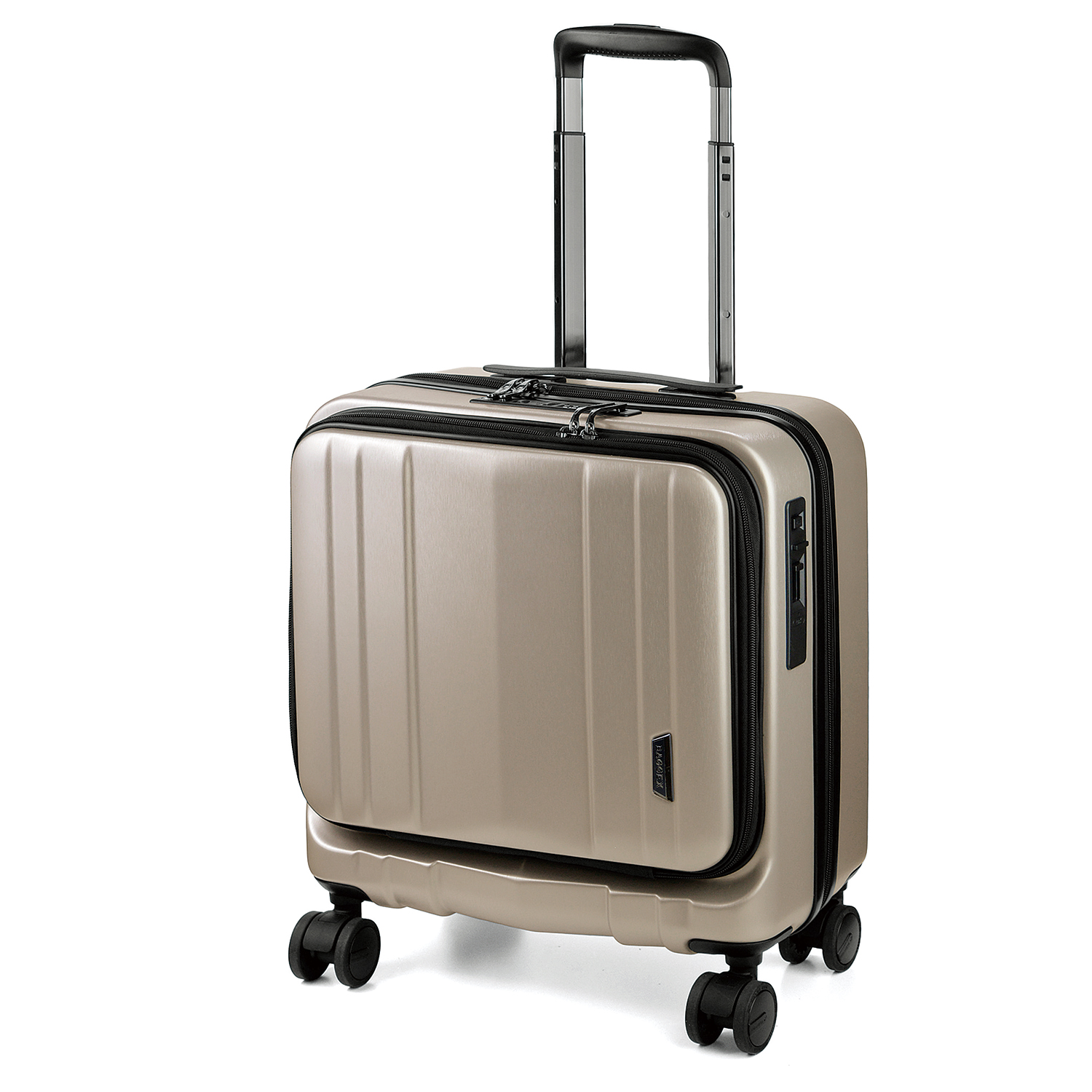 BAGGEX SILES キャリーケース 横型 シャンパンゴールド 05-5210-69 【北海道・沖縄・離島配送不可】 BAGGEX【SILES-サイレス】超静音キャリーケース横型サイズ ウノフク