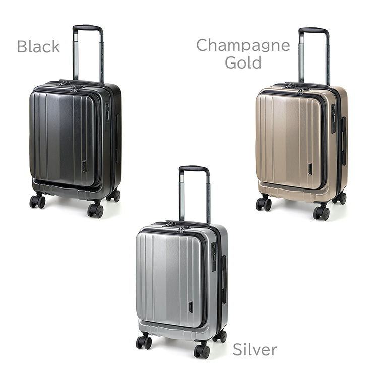 BAGGEX【SILES-サイレス】超静音キャリーケース縦型Lサイズ ウノフク