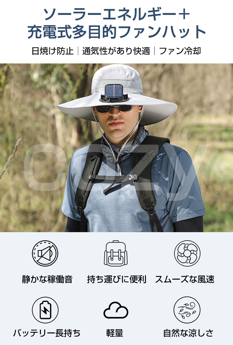 今TikTokで大人気 日よけ帽子 扇風機付き 帽子 2ファン付き 今TikTokで大人気 日よけ帽子 扇風機付き 帽子 2ファン付き
