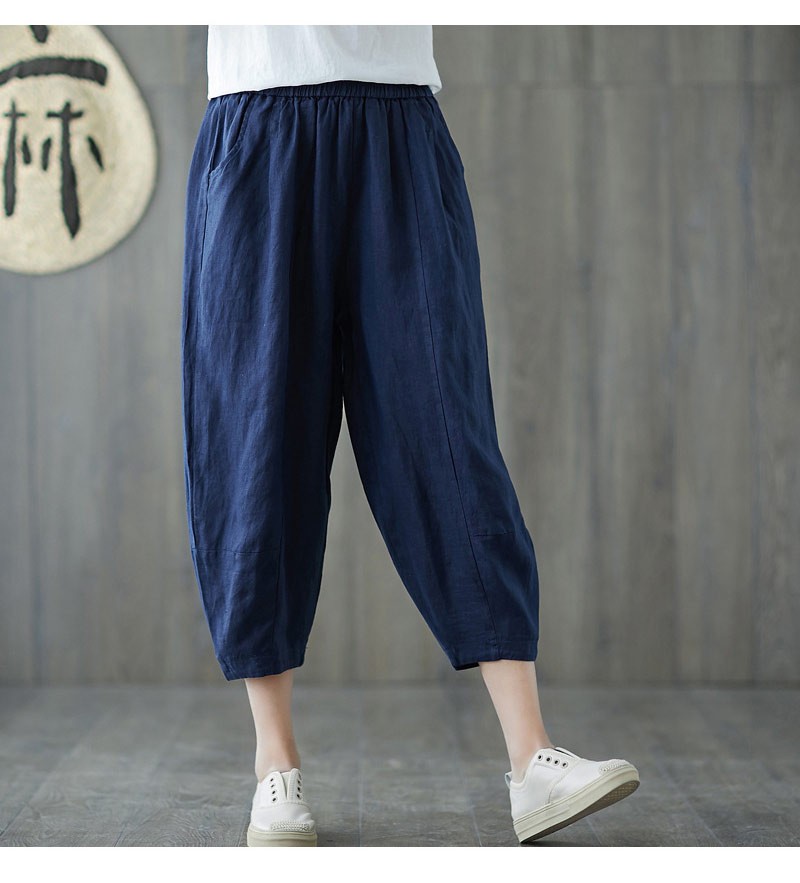 ワイドパンツ 夏 バルーンパンツ レディース ズボン ロング丈