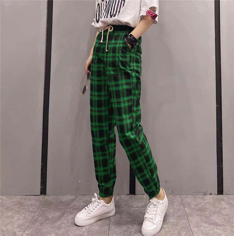 パンツ サルエルパンツ テーパードパンツ ボトムス レディース パンツ ズボン チェック柄 チェック ロング丈 綿混 ハイウエスト ウエスト紐付き 春  秋 送料無料 :01kz442-hhy:福丸 - 通販 - Yahoo!ショッピング