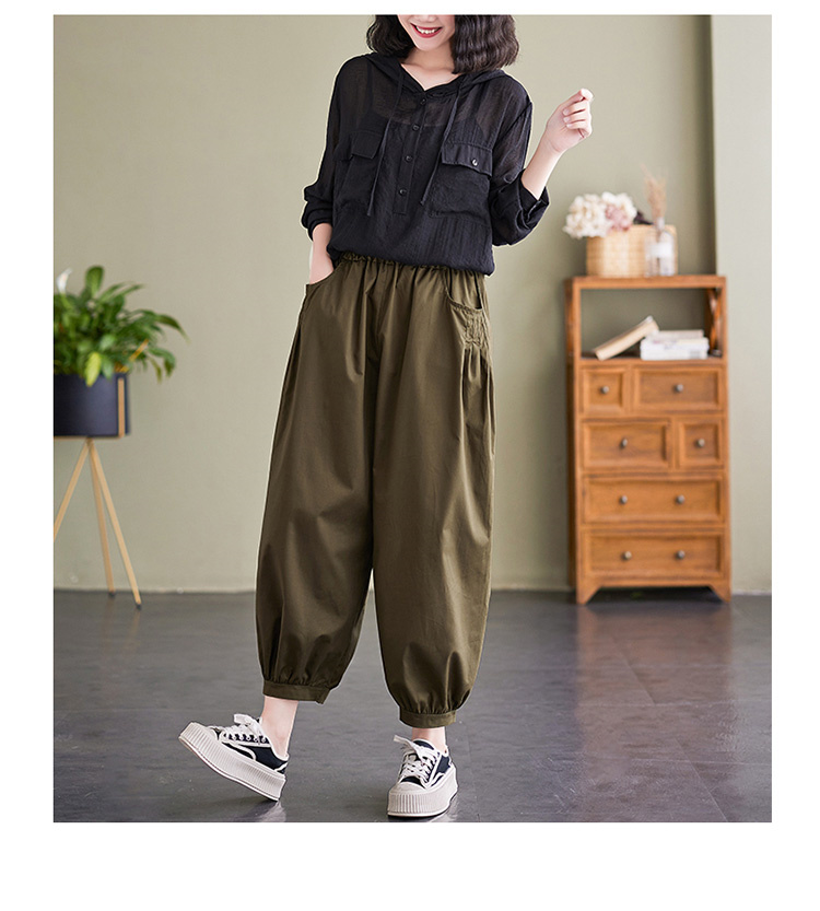 バルーンパンツ レディース 夏 パンツ 夏用 ボトムス コクーン