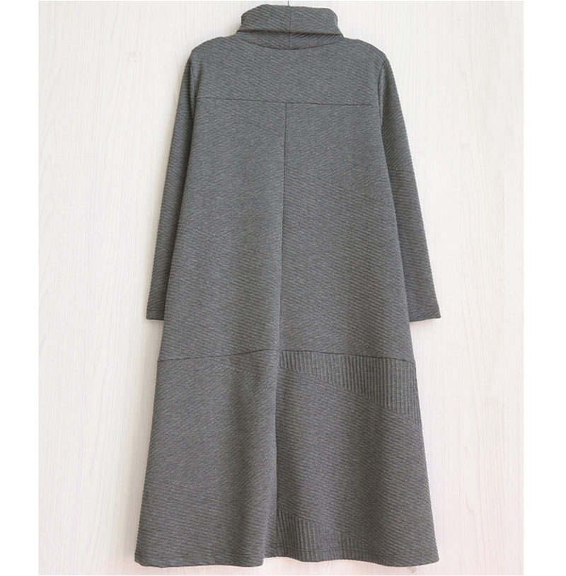 a3837【zucca】後ろプリーツロングワンピース 薄手 長袖 Mサイズ a3837【zucca】後ろプリーツロングワンピース 薄手 長袖 Mサイズ