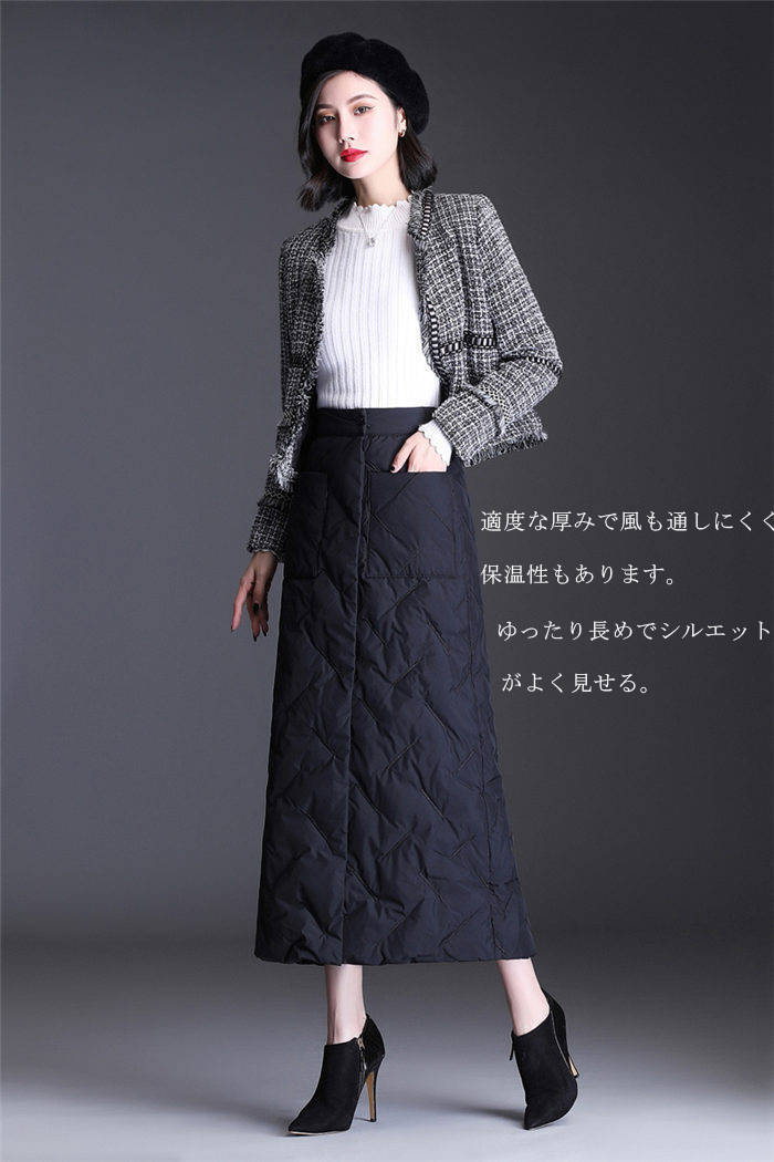 WOOL GABARDINE DRAPE WRAP SKIRT(XS Black): Y's｜THE SHOP