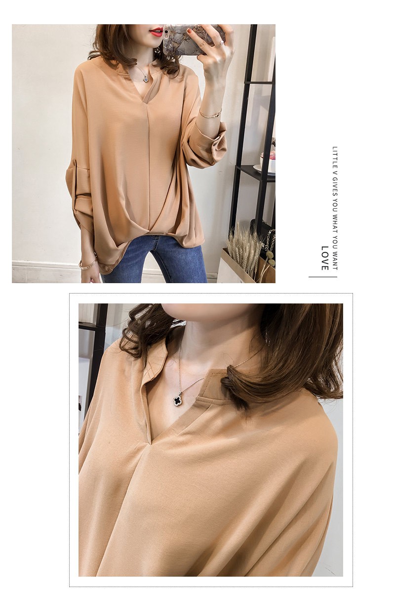 セール ブラウス レディース シャツ トップス 長袖 Tブラウス ドルマン