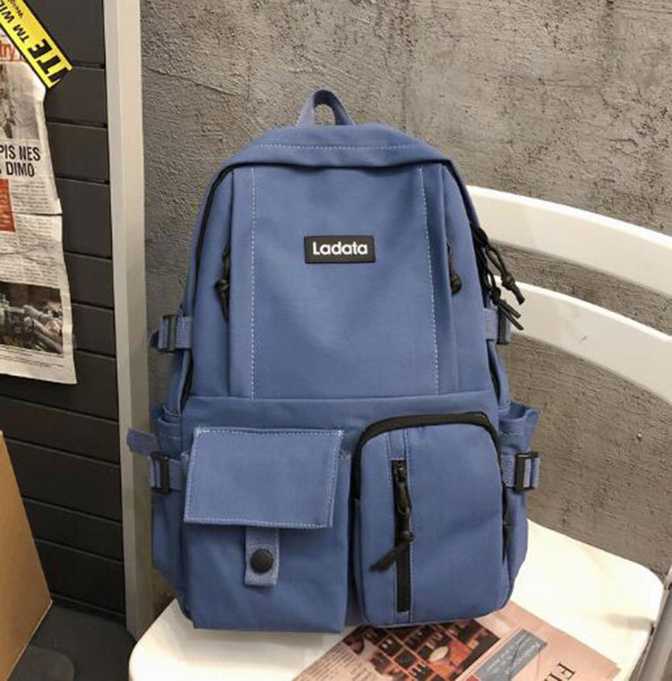 リュック 通学 女子 大容量 防水 レディース バックパック ジュニア 収納 パソコン 軽い 軽量 防水 中学生 高校生 学生 背面ポケット付き |  | 05