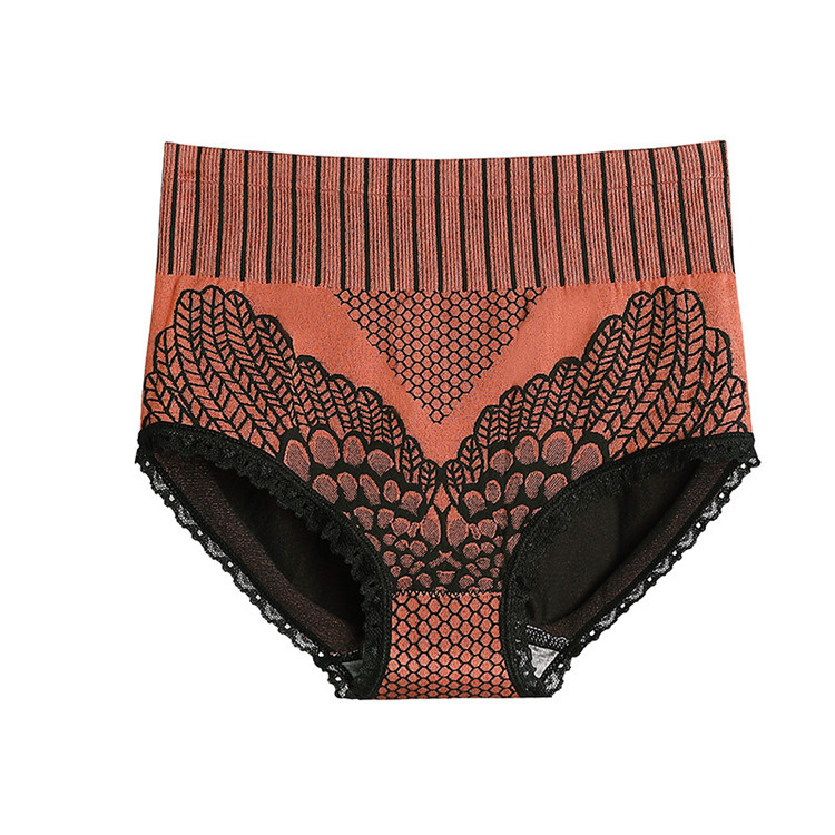 ショーツ レディース 子宮温活 3D縫い目 無地 引き締め パンツ