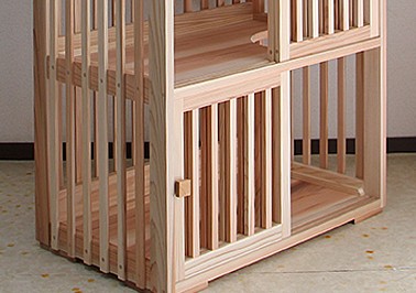 猫さんの無垢ケージ（白木タイプ）4段 : 福猫本舗 - 通販 - Yahoo