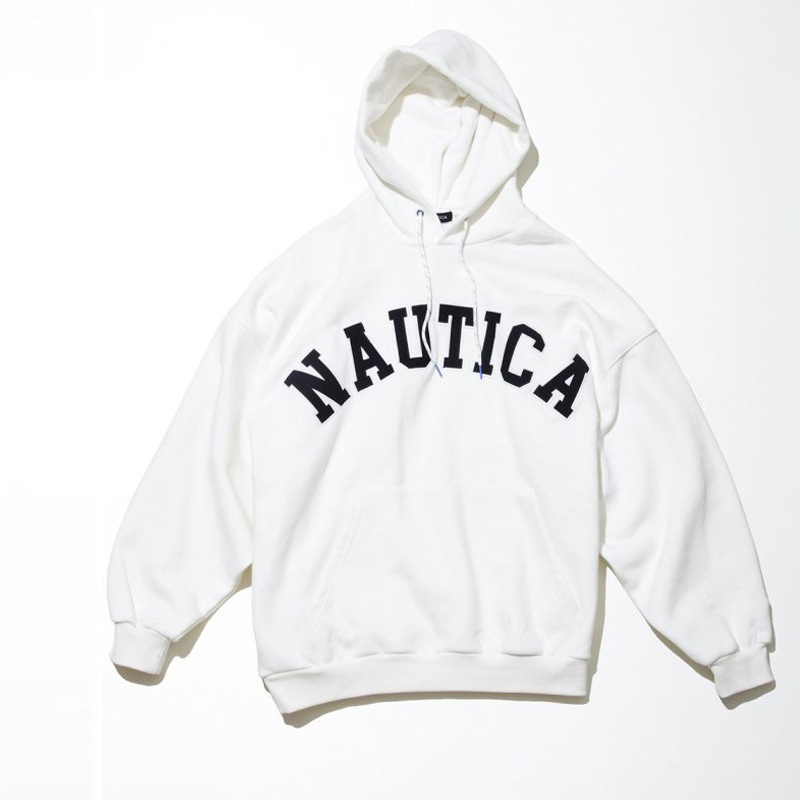 買収 nautica Arch logo sweat hoodie - linsar.com